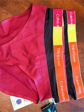 NWT 3 pair Calvin Klein Bikini Panties
